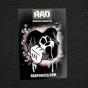Mouse Ghost Horror Disney Halloween Scream Movie Enamel Pin Retro Goth